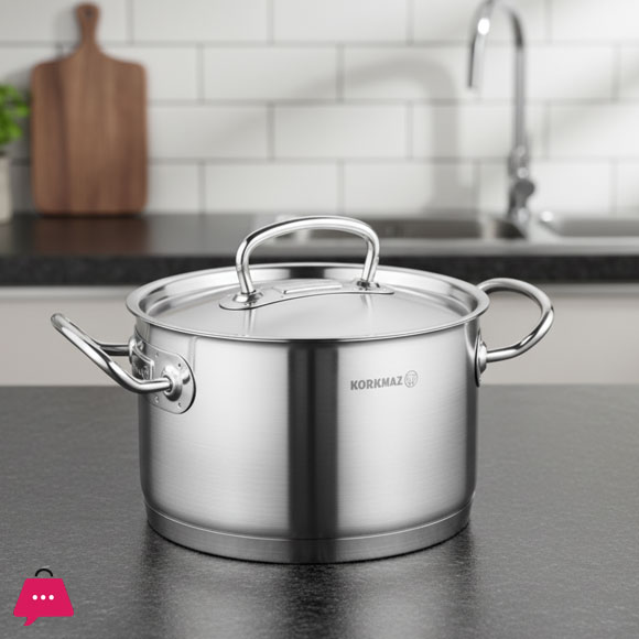 KORKMAZ Proline Casserole 24x14cm 6.2l.