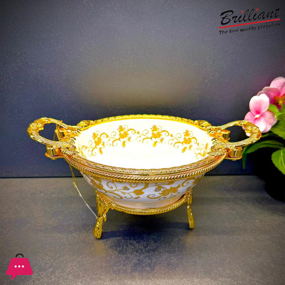 BRILLIANT Royal Bloom Serving Bowl BR5001 - 19x13cm