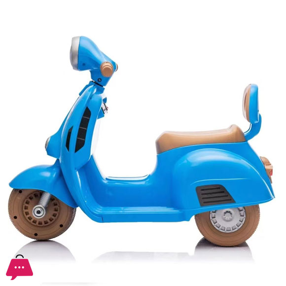 Childrens Electric Vespa Kids Bike Baby Toy for Driving Adventures for 3-6 Years