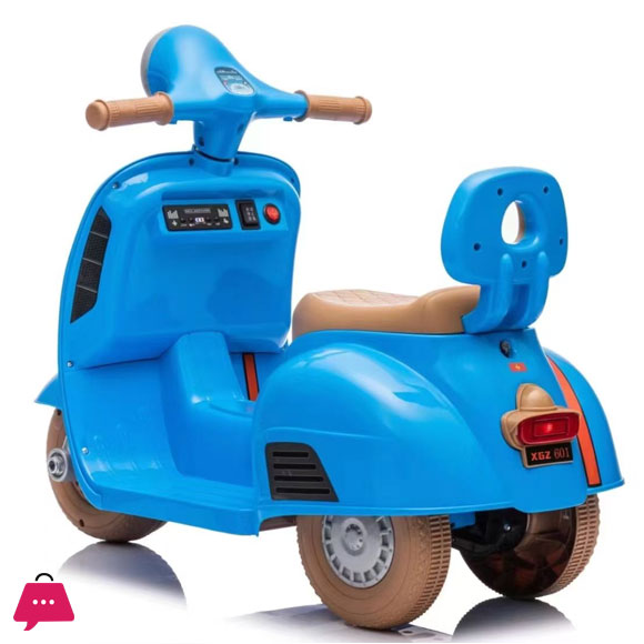 Childrens Electric Vespa Kids Bike Baby Toy for Driving Adventures for 3-6 Years
