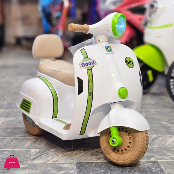 Childrens Electric Vespa Kids Bike Baby Toy for Driving Adventures for 3-6 Years