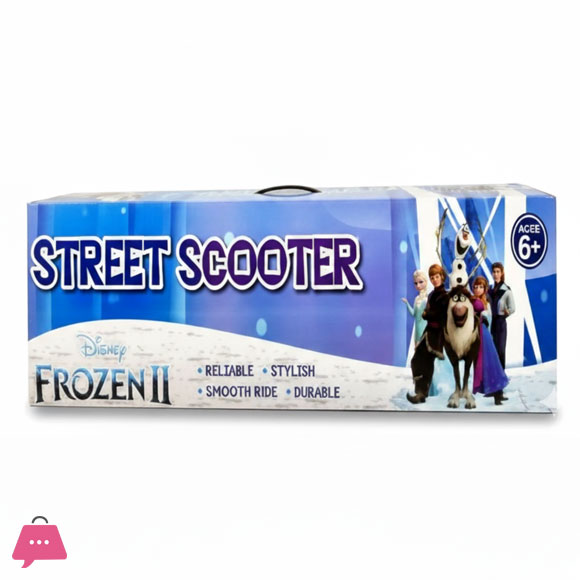 Disney Frozen Metal Scooty 3 Wheel with Light