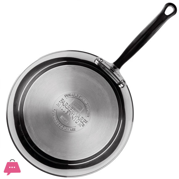 Farberware Millennium Stainless Steel Cookware Pots and Pans Set 10 Pcs Induction Cookware Set