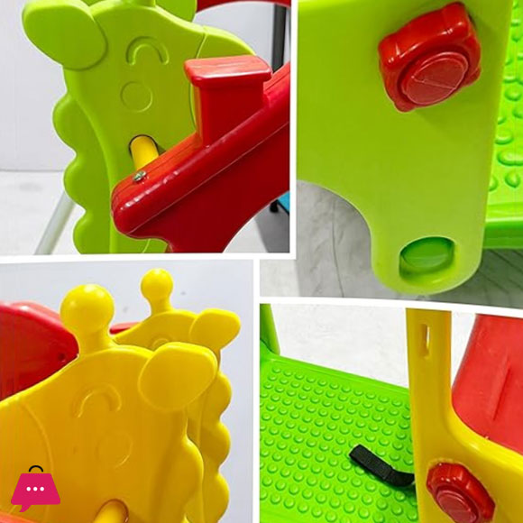 Giraffe Two Kids Stand Swing for 2 Baby