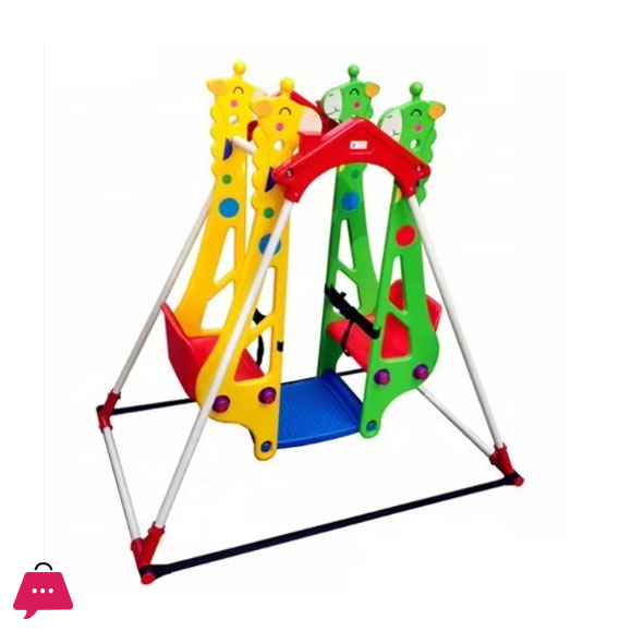 Giraffe Two Kids Stand Swing for 2 Baby