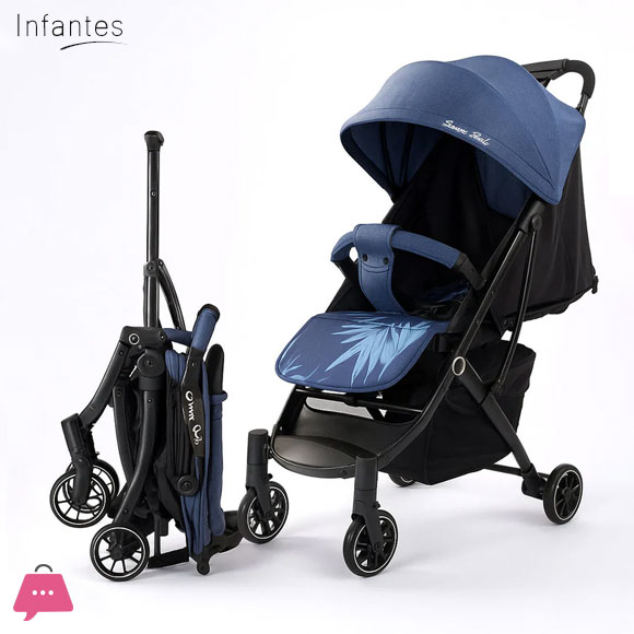 Infantes Baby Stroller One Hand Folding with Suspension