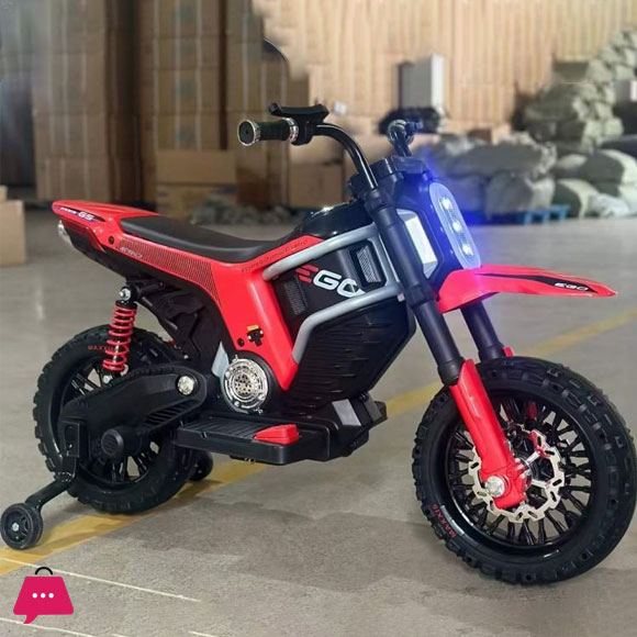 Kids Battery Operated Motorcycle Children Electric Bike Motorcycles Ride-on Car for 2-8 Years Kids
