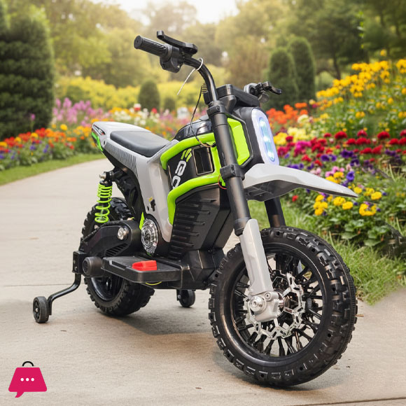 Kids Battery Operated Motorcycle Children Electric Bike Motorcycles Ride-on Car for 2-8 Years Kids