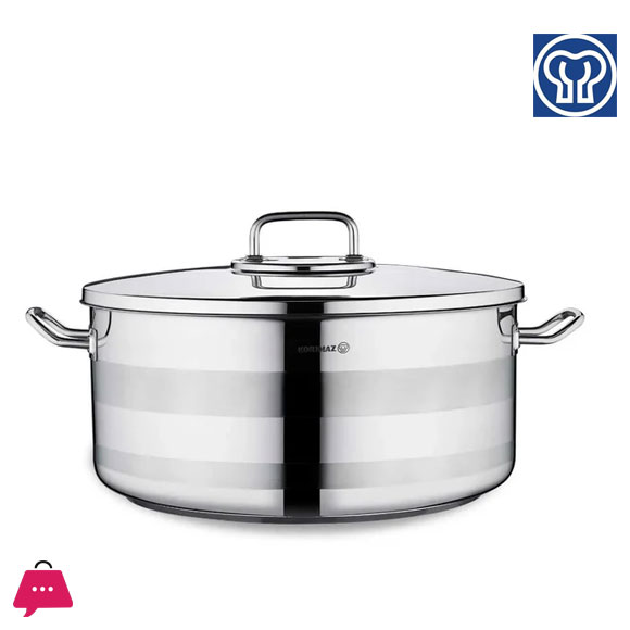 Korkmaz Astra2 Low Casserole 40x20 cm A2040
