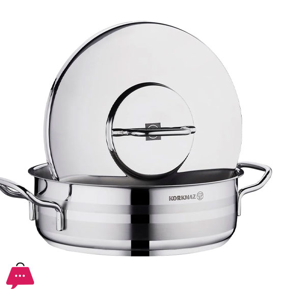 krokmaz A2036 Astra2 Low Casserole 28x10 - 6.0 liter