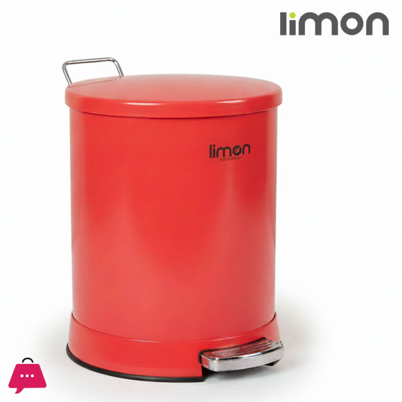 LIMON DUSTBIN 12LTR WITH PADDLE PRODUCT CODE 1628