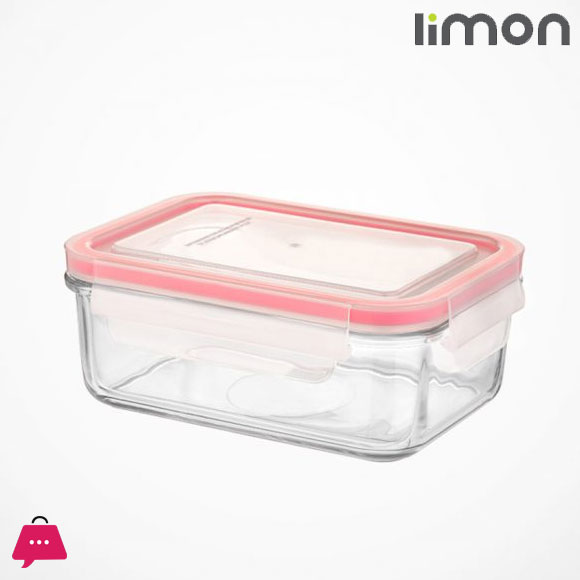 Limon Glass Food Container - 580ML