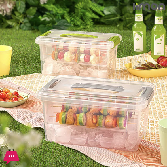 Limon Picnic Box Travel Box with Ice Holder 9 Liter