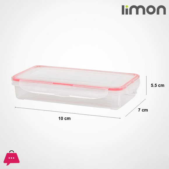Limon Rectangle Food Container 480 ml