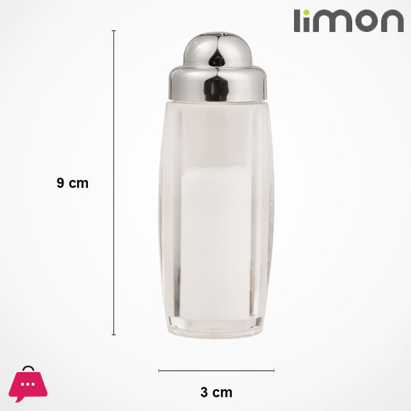 Limon Salt Shaker with Chrom Lid 2 Pieces
