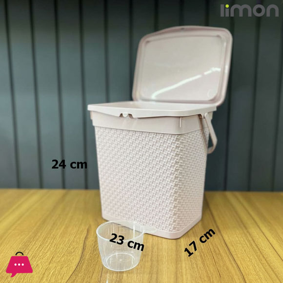 Limon Surf & Multi-Use Basket with Lockable-Lid & Handle