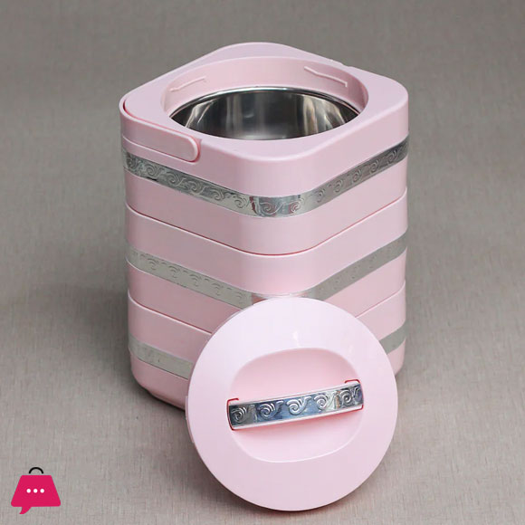 Luxury Camel Lunch Box 3 Pcs 4.5Liter