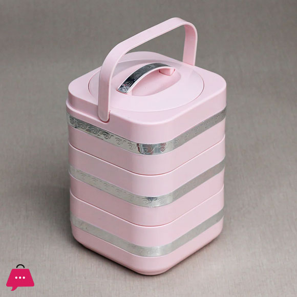 Luxury Camel Lunch Box 3 Pcs 4.5Liter