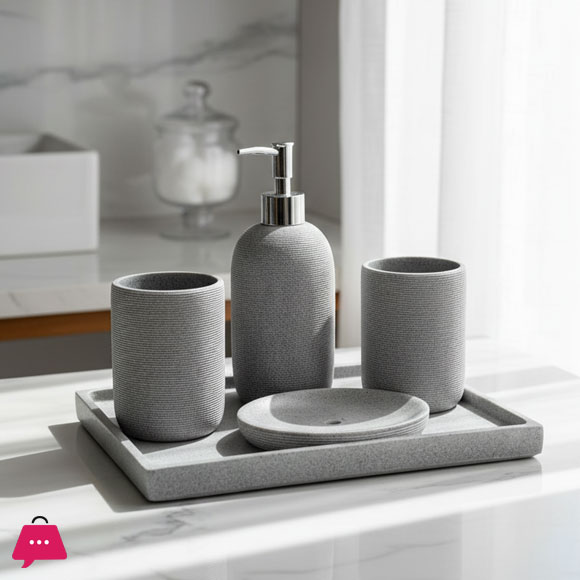 Modern Bathroom Accessories Set 5-PCS