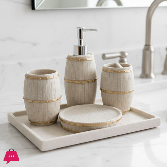 Modern Bathroom Accessories Set 5-PCS
