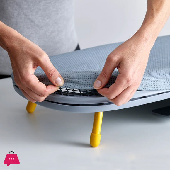 Portable Grey Pocket Folding Table Top Ironing Board