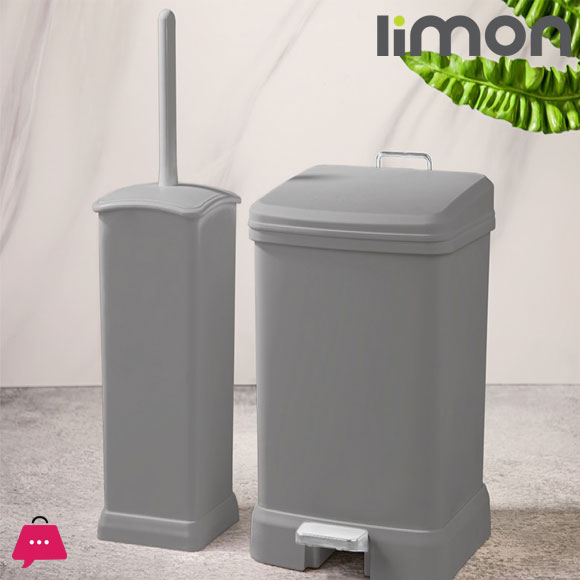 RECTANGLE DUSTBIN AND BRUSH PRODUCT CODE:1923