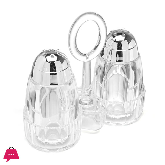 Shengya Acrylic Salt & Pepper Shaker Pair