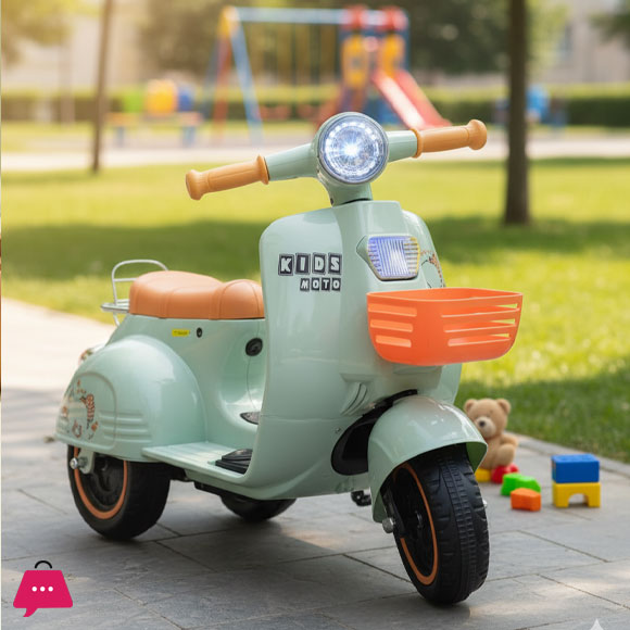 Small Vespa Electric Bike for Kids 1-3 Years