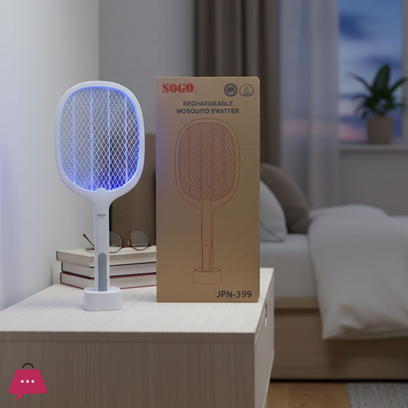 Sogo 2 In 1 Rechargeable Mosquito Killer Racket JPN-399