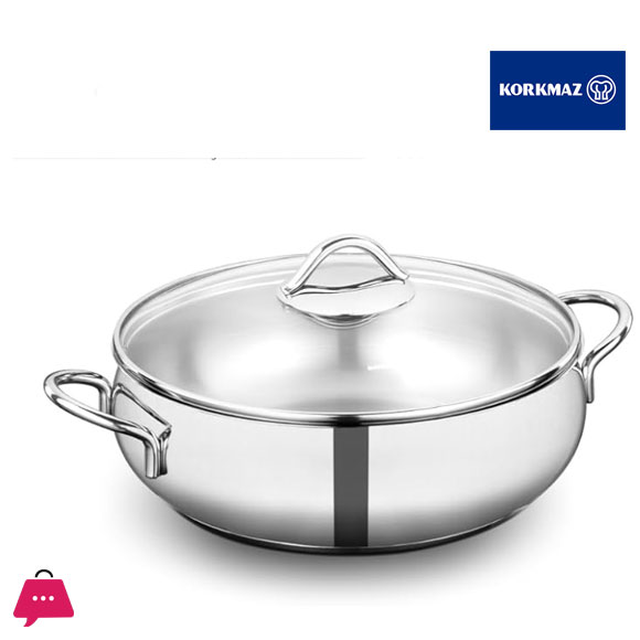Korkmaz Tombik Low Casserole 26×9 cm / 5.0 l.