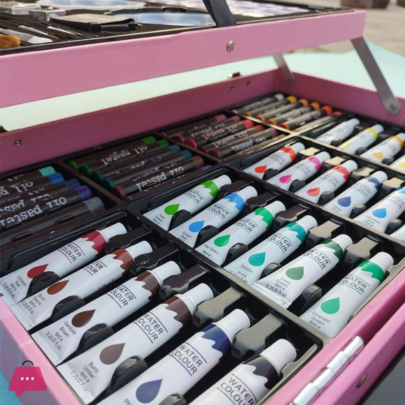 145 pc Art Set Premium Briefcase 4-Sides