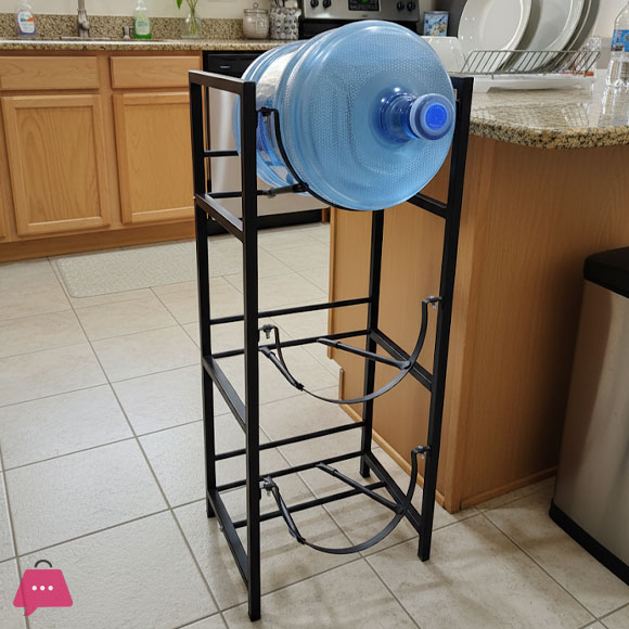 Shopino 3 Gallon Water Bottle Holder Heavy Duty Water Bottle Rack