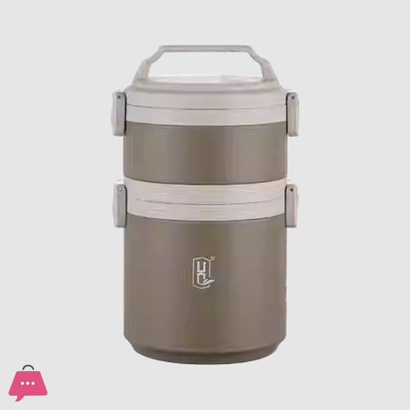 304 Stainless Steel Insulated Lunch Box 1.8L