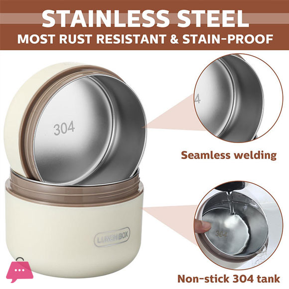 304 Stainless Steel Insulated Lunch Box Set Portable 4-Piece Adult Food Container with Thermal Bag for Food Packaging