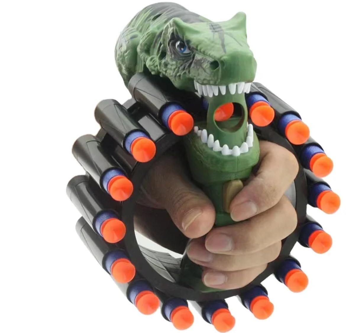 Burst Dinosaur Roar Blasting Toy Gun EVA Soft Bullet Wrist Blasting Soft Bullet Gun