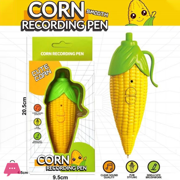 Signature Pen Can Record Audio Recording pens Carrot Shape Writing Recording Pen Recording for 60 Seconds