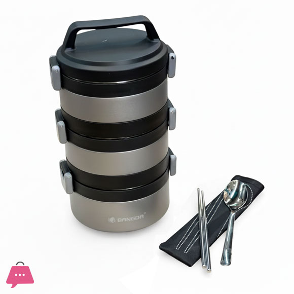 BANGDA Insulated Lunch Boxes 1600ml Perfect for Office
