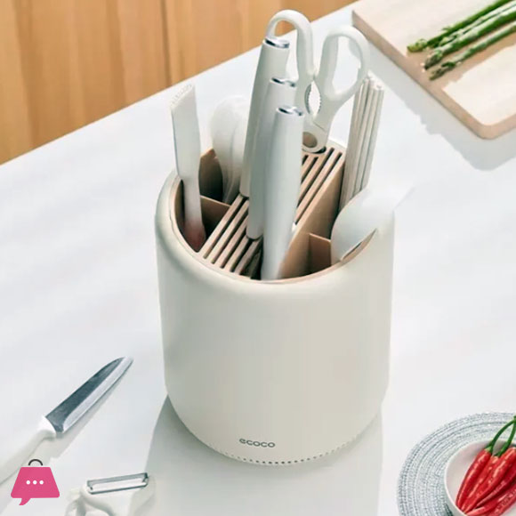 Ecoco Kitchen Rotary Knife Holder