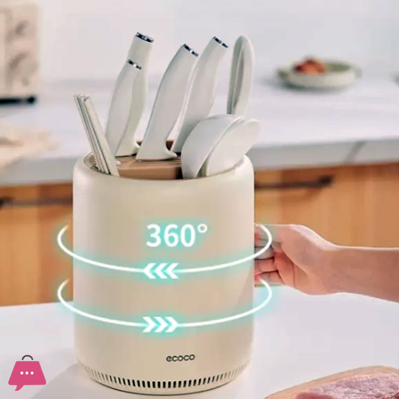 Ecoco Kitchen Rotary Knife Holder
