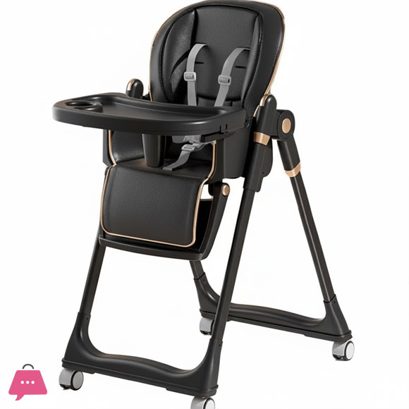 JOYOUS Baby High Chair with Rocker