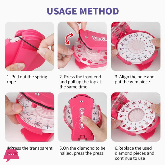 Kids Jewel Machine by Blinger Blink Hair Clipper