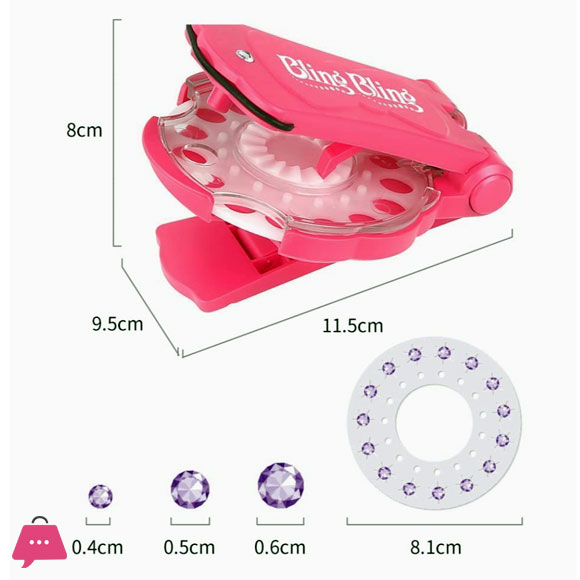 Kids Jewel Machine by Blinger Blink Hair Clipper