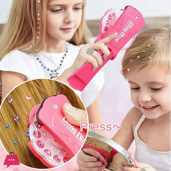 Kids Jewel Machine by Blinger Blink Hair Clipper