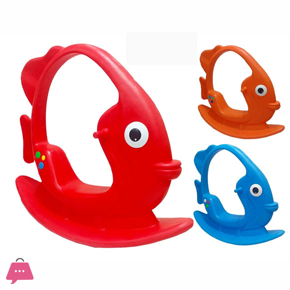 Kindergarten Childrens Rocking Fish Seesaw Rock Fish Seesaw