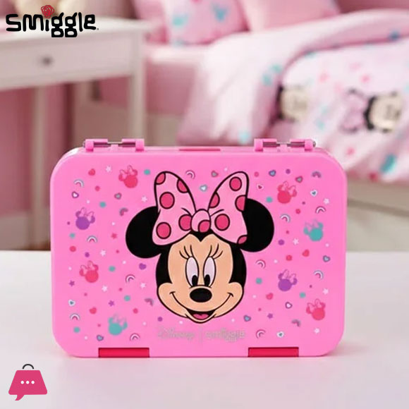 Smiggle Lunch Box Minnie Mouse Design