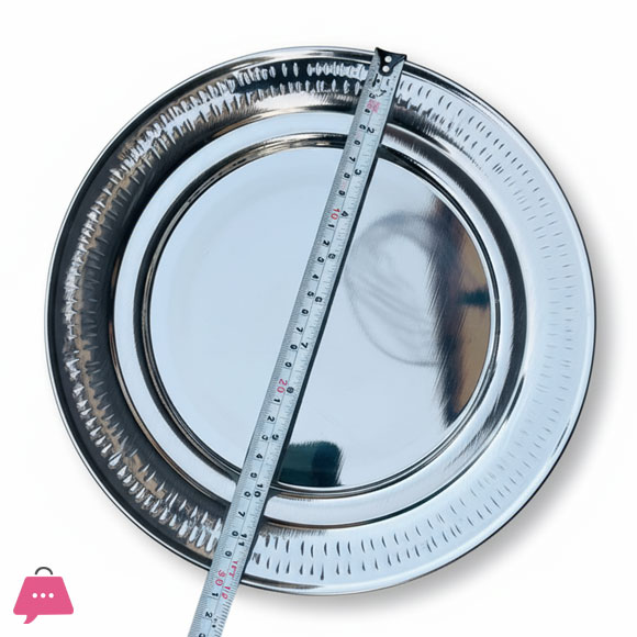 Stainless Steel Dome Serving Platter With Lid