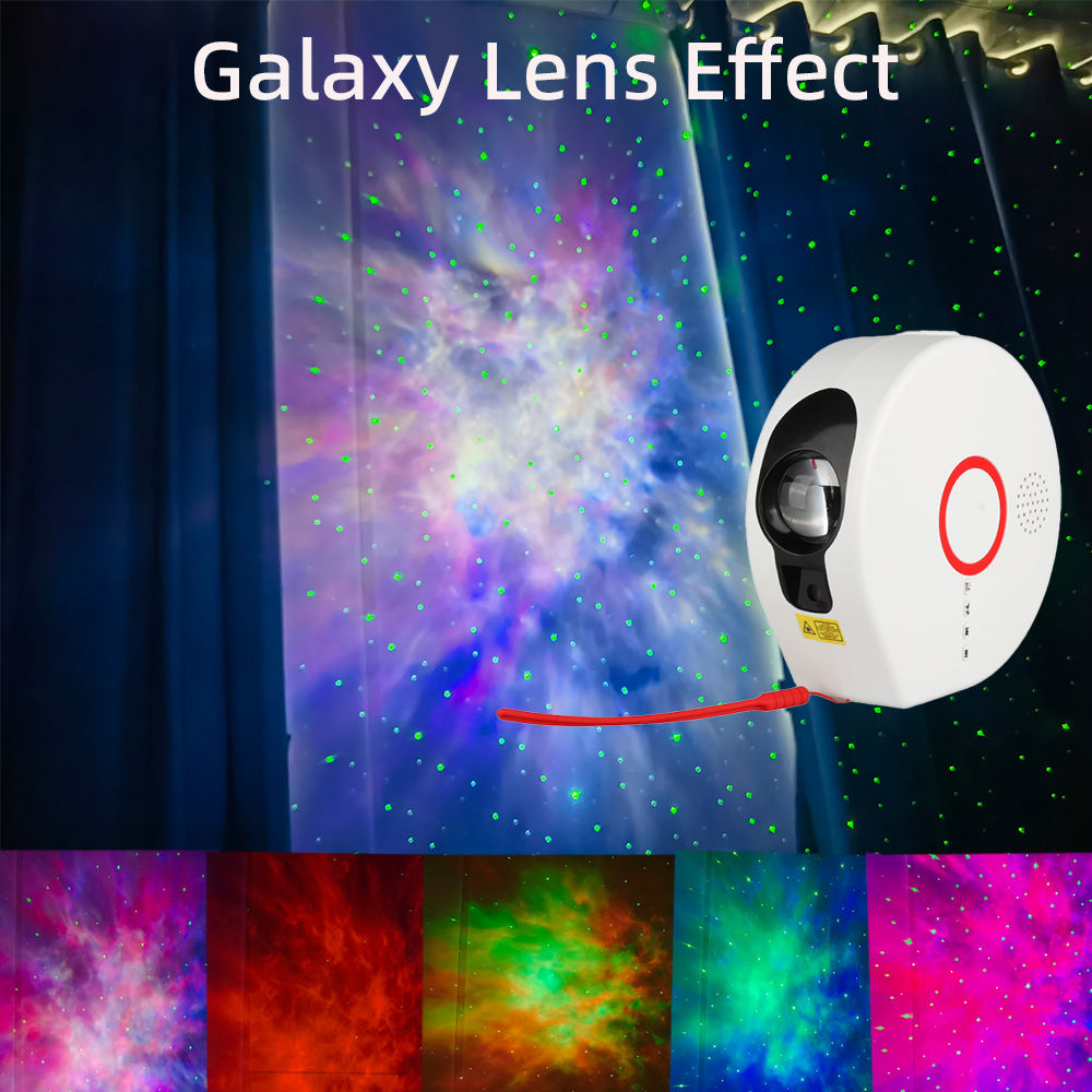 Star And Galaxy Projector With BT Speaker