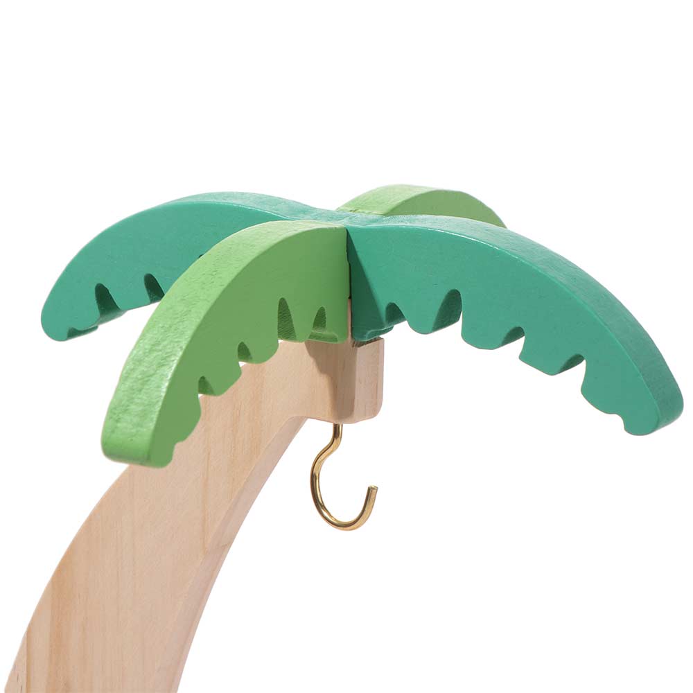 Wooden Banana Rack Creative Space Saving Fruit Vertical Storage Rack