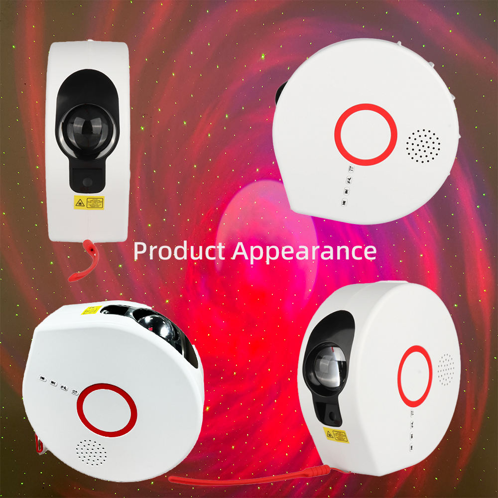 Star And Galaxy Projector With BT Speaker