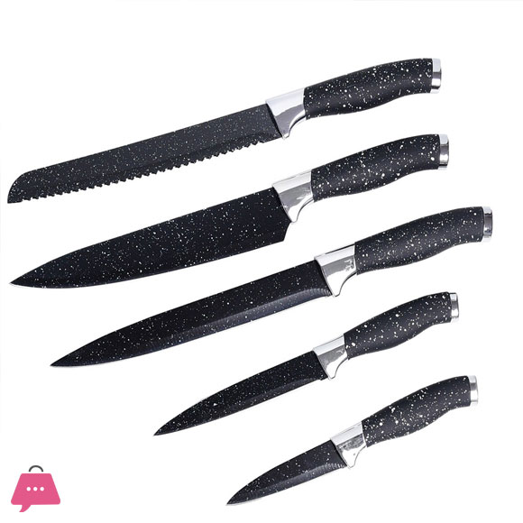 8-Piece Knife Set with Stand